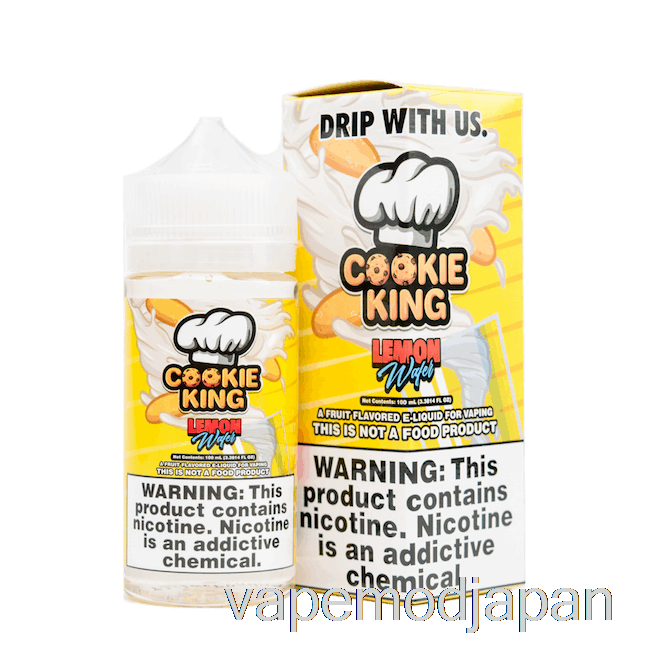 VAPE MOD レモンウエハース - クッキーキング - 100ml 6mg